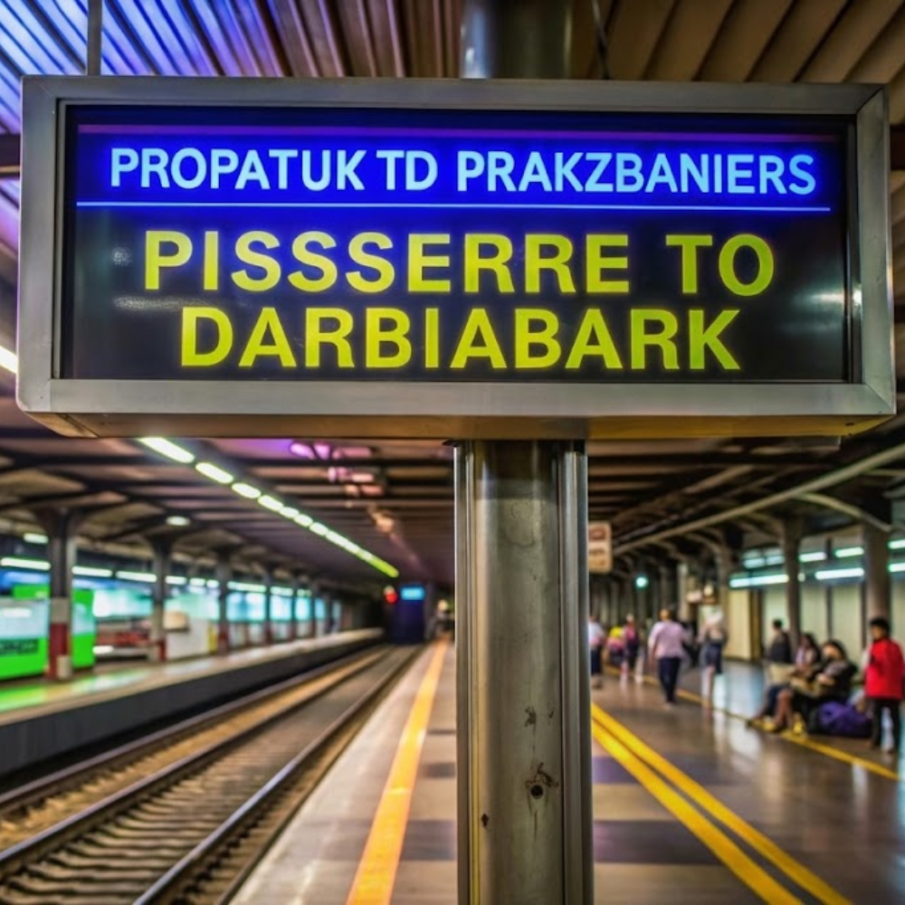 True Colour LED Based Display Board for Metro Stations (Pitch- 1.9mm, 2.5mm, 3.91mm etc.)